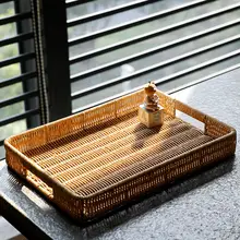 長方形トレー【欧風・デスク用収納バスケット・化粧台用・洗面用】