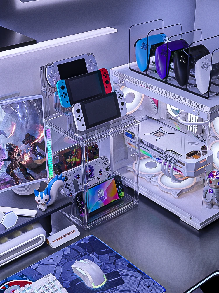 複数人で使えるゲーム機周辺機器の収納解決策：コントローラー収納ラック WX240522-9の実用  性と設計分析