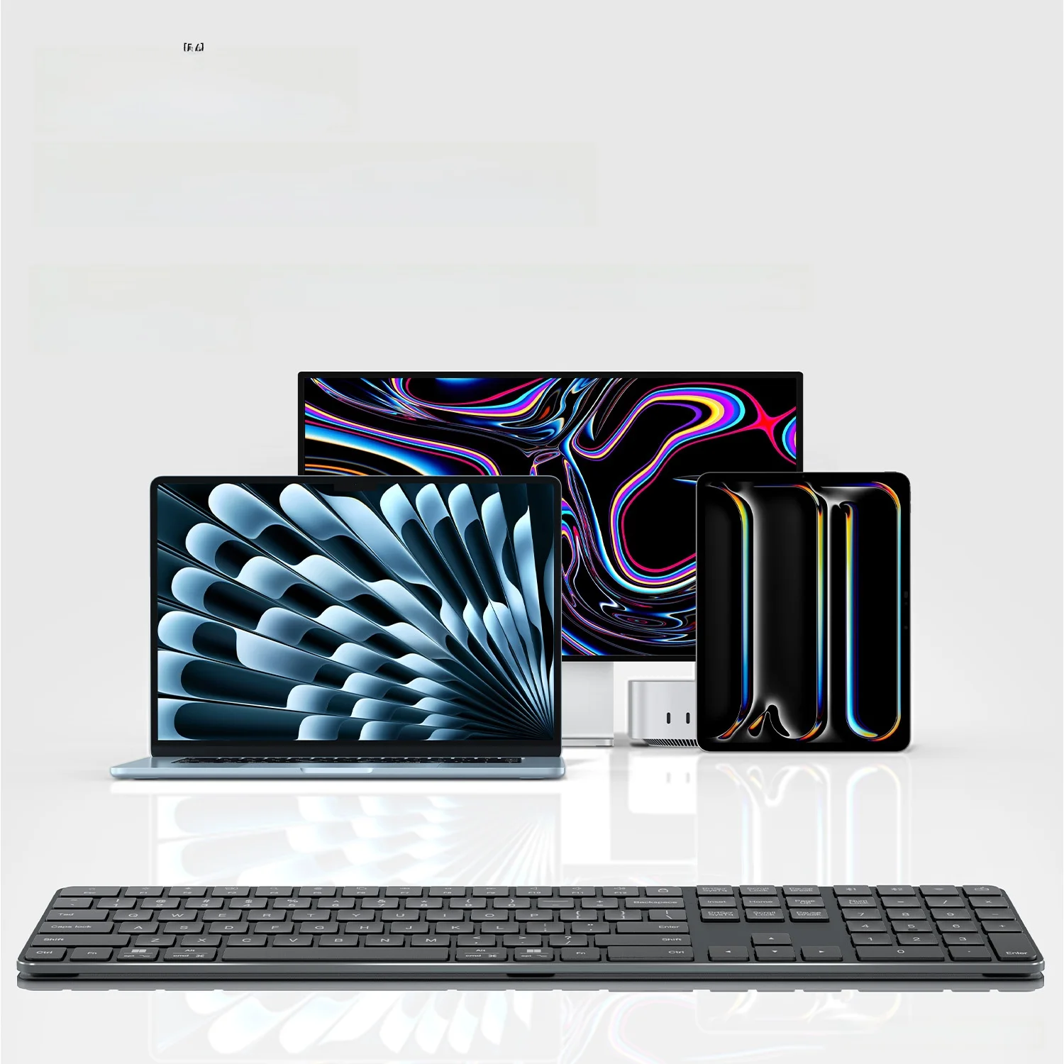 Apple対応静音ワイヤレスキーボード＆マウスセットアップ：在宅ワークで集中力を高める最適な選択
