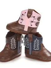 冬の新しいベビーシューズ ブーツ ヴィンテージレザーブーツ