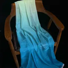 グラデーションシフォン生地【中国風・漢服用・DIY装飾布】