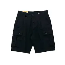 アメリカンクラシックデザインの夏用ワイドカーゴショートパンツ【多ポケット・フィット】