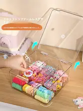 大容量ヘアアクセサリー収納ボックス【ビーズ・ゴムバンド・ヘアクリップ・女の子用】