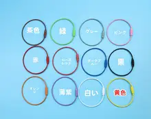カラーワイヤーロープ ステンレススチールキーホルダー用ロープ【アウトドア用・伸縮性・リコイル機能付き】