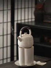 陶製火炭焼き用アルコールストーブベース【茶を煮る用・おしゃれなデザイン】（セットアップ対応）