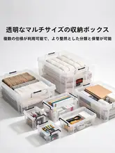 収納ボックス 蓋付き クリア 大容量 家庭用 おもちゃ 衣類 書籍