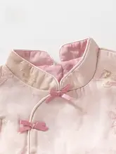 女児用秋冬おしゃれ漢服【新中式・プリンセスドレス・国風デザイン】