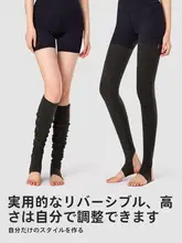 YOTTOY ヨガ用オーバーザーケーソックス【冬用・保温・厚手・レディース】