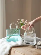 花瓶 透明 高級感 ラグジュアリー リビング 水耕器具 生花挿し 飾り
