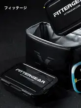 FitterGear 携帯用ジムランチバッグ【保温・弁当用・手提げ・斜め掛け対応】
