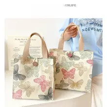 おしゃれな帆布製ランチバッグ【通勤用・手提げタイプ】