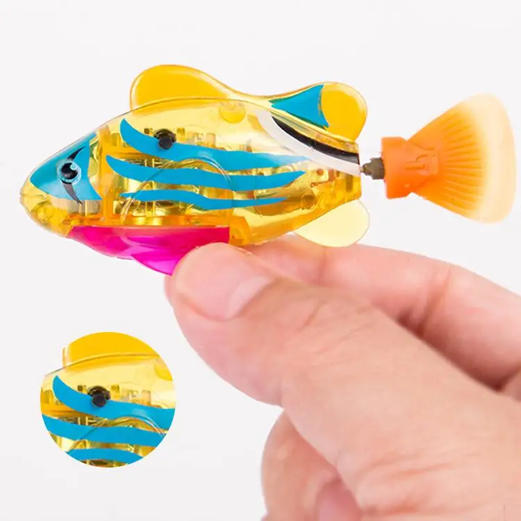 猫用おもちゃ 電動お魚 スイム機能で水遊びをインタラクティブに