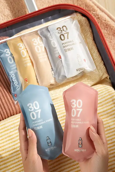 KOUDAI 使い捨てパンツ 紙パンツ レディース メンズ コットン100% 滅菌済み 産後用 旅行 出張 携帯用