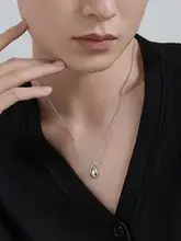 洗練されたデザイン！豆豆ネックレス【軽やかでシンプル・女性用・鎖骨にぴったり】