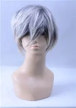グラデーションショートウィッグ【COSプレイ・少年スタイル・髪色変更可】（セットアップ対応）
