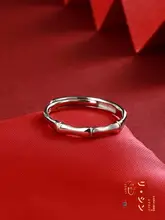 カジュアルなデザインの純銀製カップルリング【シンプルな指輪・誕生日プレゼントに最適  】（セットアップ対応）