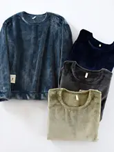 冬用 厚手フランネル メンズパジャマ【保温・ルーズフィット・コーラルフリース】（セットアップ対応）