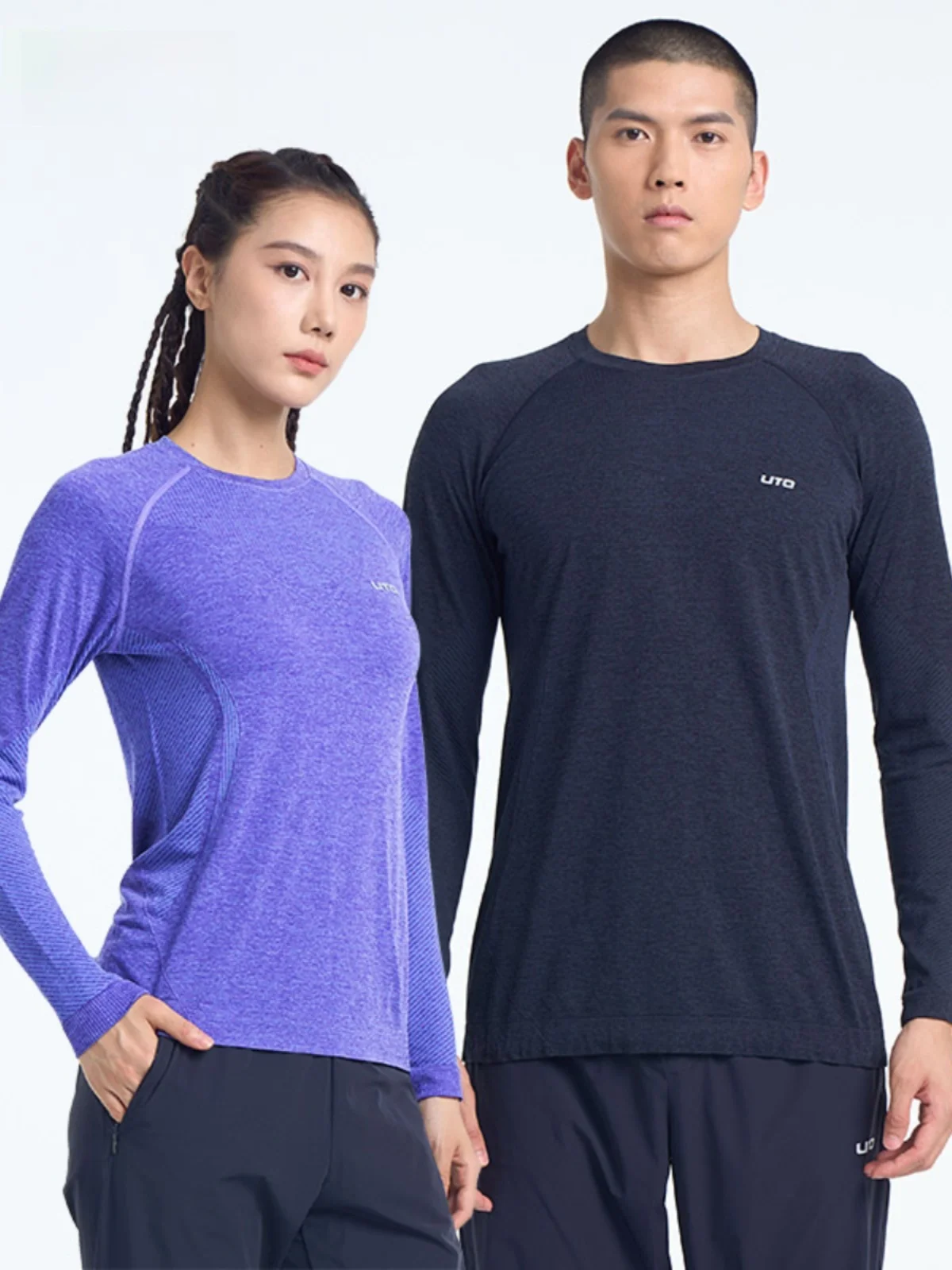 スポーツTシャツ【速乾・長袖・アウトドア・ランニング・春秋用】