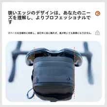 防水バイク用リアサドルバッグ【大容量・ロード＆マウンテン用・取り付け簡単】