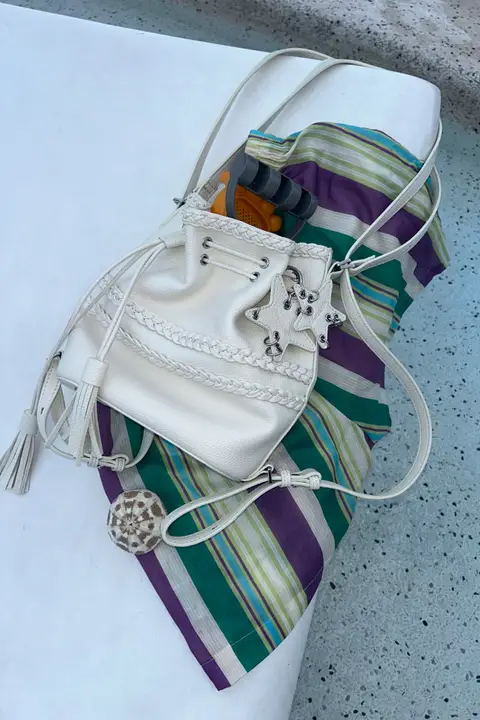 秋冬用バケツバッグ【リュック・ショルダー・通勤・旅行用】