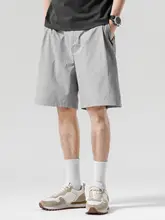ハーフパンツ メンズ 薄手 コットンタッチ ゆったり カジュアル 着回し 夏