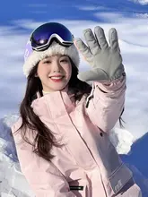 スキーウェア レディース 冬用 双板 防風 防水 保温 厚手 アウトドア