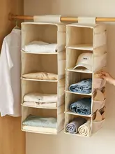 ハンガーポケット 収納 寮 下着 パンツ 靴下 服 バッグ リネン 分類デザイン