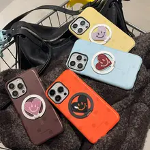 ユニークなマグネット式スマホケース【スタンド機能付き・iPhone対応・女性向け】