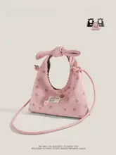 ハンドバッグ ショルダーバッグ レディース ピンク 蝶結び 可愛い フェミニン 斜め掛け 手提げ 2WAY
