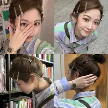 ヘアクリップ【無痕・ふんわり仕上げ・金属サイド】（セットアップ対応）