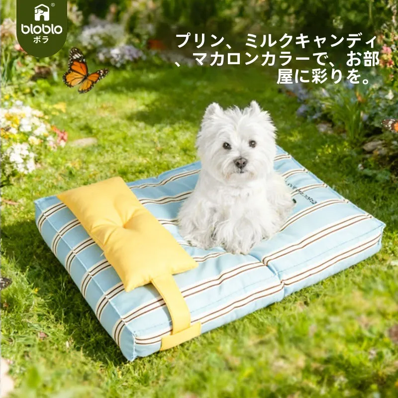 ストライプデザインのペット用マット：猫犬用・洗えるタイプの清潔性と耐久性を徹底解説