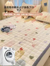 極上の柔らかさ！冬用牛乳絨の床カバー【厚手・保温・畳用・フラットタイプ】