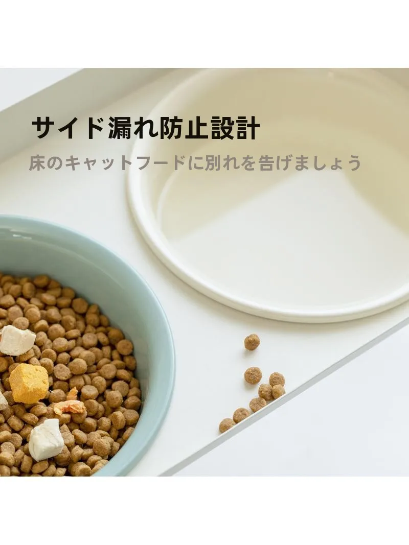 猫用陶器食器：高脚设计与双层结构如何提升饮水便利性