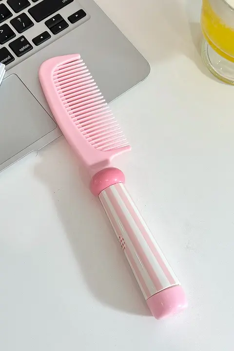 高級感のある女性用携帯式ヘアコーム【学生・子供用・髪を傷めにくい】