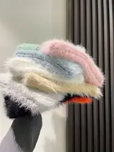 猫耳フワフワ帽子【女性用・高弾力・暖かい・秋冬用】