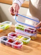 学生用携帯型コンパクト仕切り密閉ボックス【食品用・冷蔵庫収納・弁当箱】