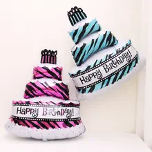 バルーンケーキアルミ製 バースデーパーティー装飾セット【子供用・成人用・カートゥーンデザイン】