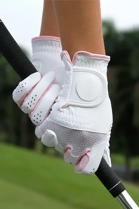 pgm 高性能 ゴルフ用レディースグローブ【指なし・防滑・通気性・秋冬用】