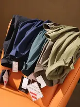 アウトドア向けシンプル無地ストレッチシャツ【ビジネスカジュアル・長袖】