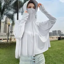 軽量透湿性生地のUVカットカーディガン【夏季用・アウトドア・アイスシルク】
