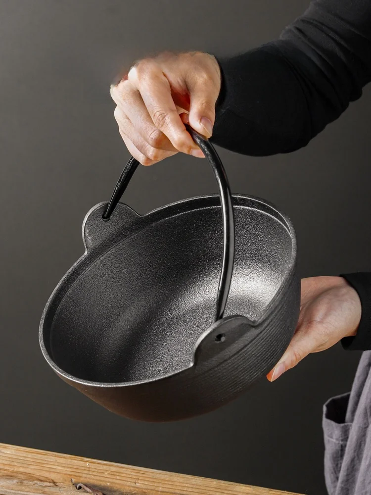 川島屋 鍋用鋳鉄製 スキヤキ鍋：家庭とアウトドアで実用性を証明する19cm～29cmのサイズ選定ガイド
