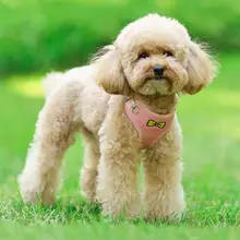 犬用通気性ベストタイプリフレクターリード【夜間用・中小型犬対応】
