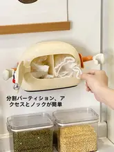 壁掛け冷蔵庫用 抽出式収納ボックス【フィルター付き・食品用ラップ収納・2in1】