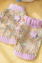 hipidog 猫用 秋冬向け毛布製プルオーバー【防毛・極上の柔らかさ・子猫用】