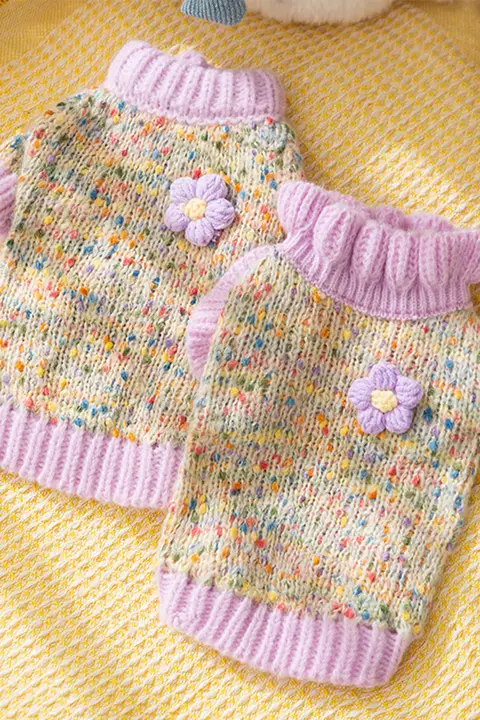 hipidog 猫用 秋冬向け毛布製プルオーバー【防毛・極上の柔らかさ・子猫用】