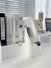 デスクトップ用組み立て式書類収納ラック【ペンホルダー付き・多段階・オフィス用】