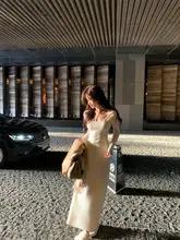極上の柔らかさのロングニットスカート【ホワイト・ストレート・ウエストゴム】