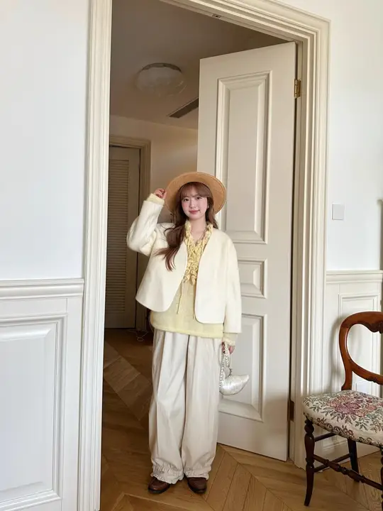 ダブルフェイスコート【フランス風・シンプルデザイン・子供用】（セットアップ対応）