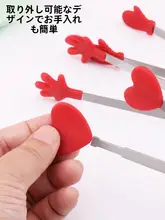かわいい猫爪デザインのソフトシリコンクリップ【DIY・ベーキング用・食玩・スイーツ用】