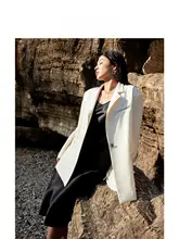 春用Vネックウエストタイトキャミソールドレス【光沢感のあるアセテート混合サテン】